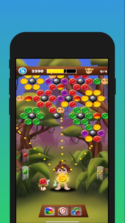 Kid Tarzan Bubble POP Shooter screenshot-6