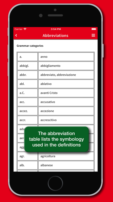 Dizionario Sabatini Coletti Screenshot