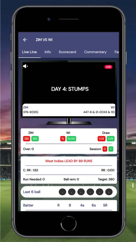 Live Cricket TV 2026 screenshot 2 of 5