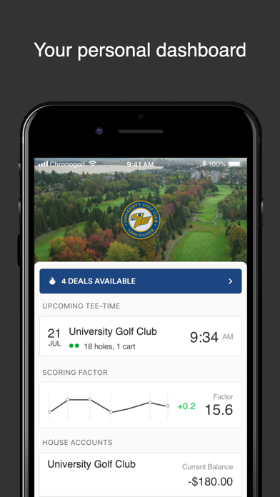 University Golf Club Screenshot