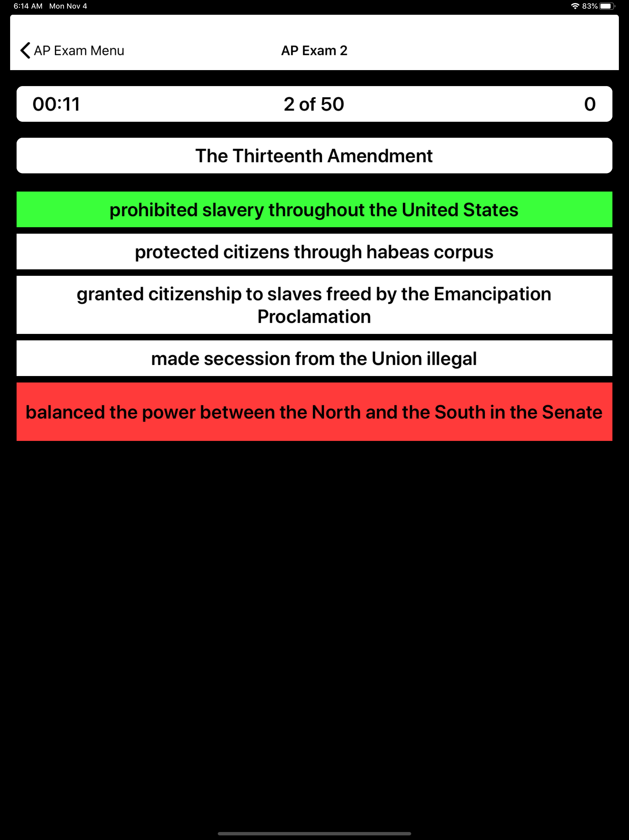 AP US History Prep screenshot 13