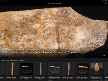 SC Museo de Altamira iPad screenshot