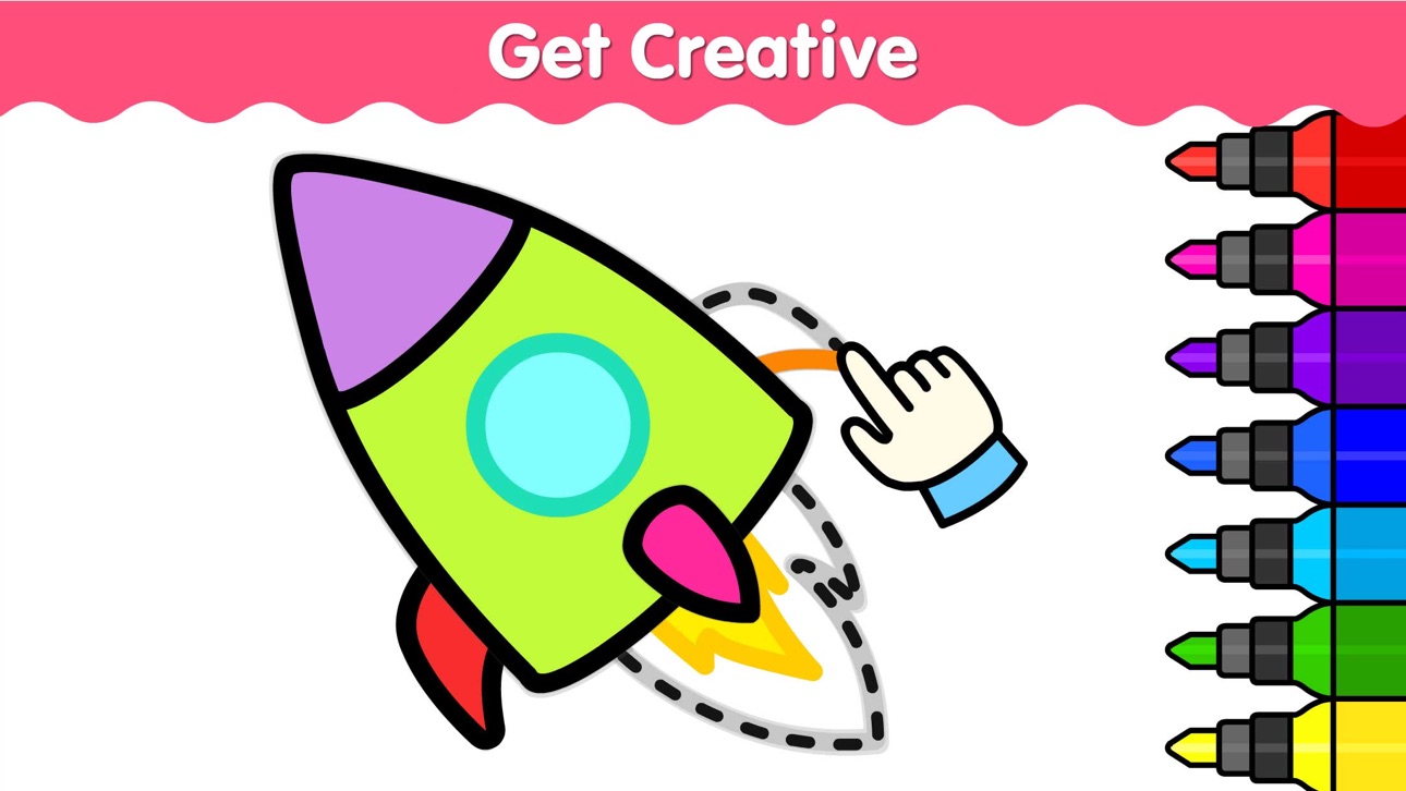Coloring Games for Kids 2-6! screenshot 4