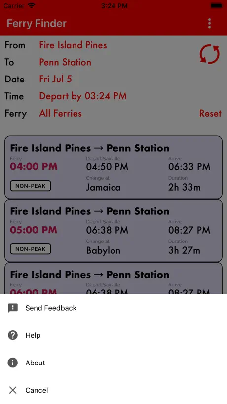 Ferry Finder