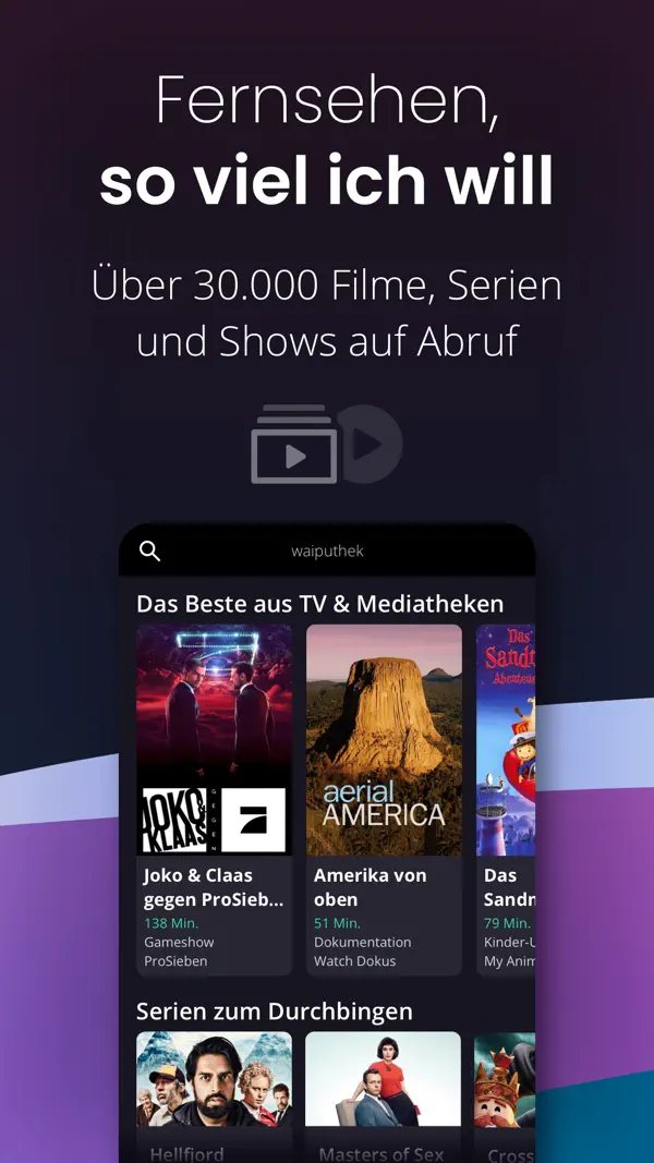 waipu.tv - Live TV Streaming Screenshot 4