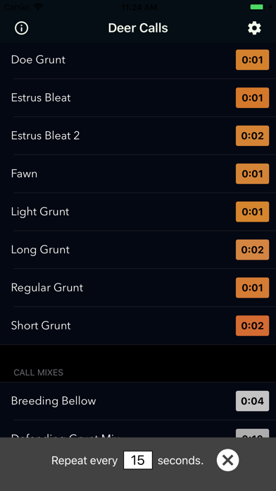 Deer Calls & Hunting Sounds Screenshot