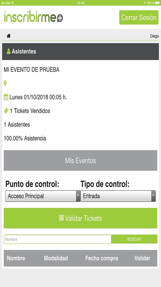 #5. Inscribirme (iOS) 由: Keblar Solutions S.L.