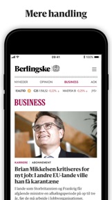 Berlingske screenshot