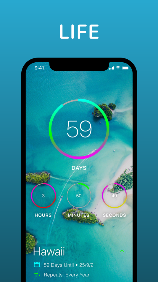 #6. DayCount (iOS) By: Zaminiti Pty Ltd
