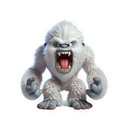 Angry Yeti Stickers