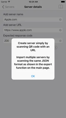Server tester screenshot 5