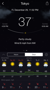 Gismeteo lite screenshot