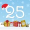 Count down the days until Christmas with a fun snowy countdown