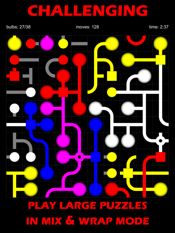 Shift Light Puzzle iPad screenshot 5 - Games app