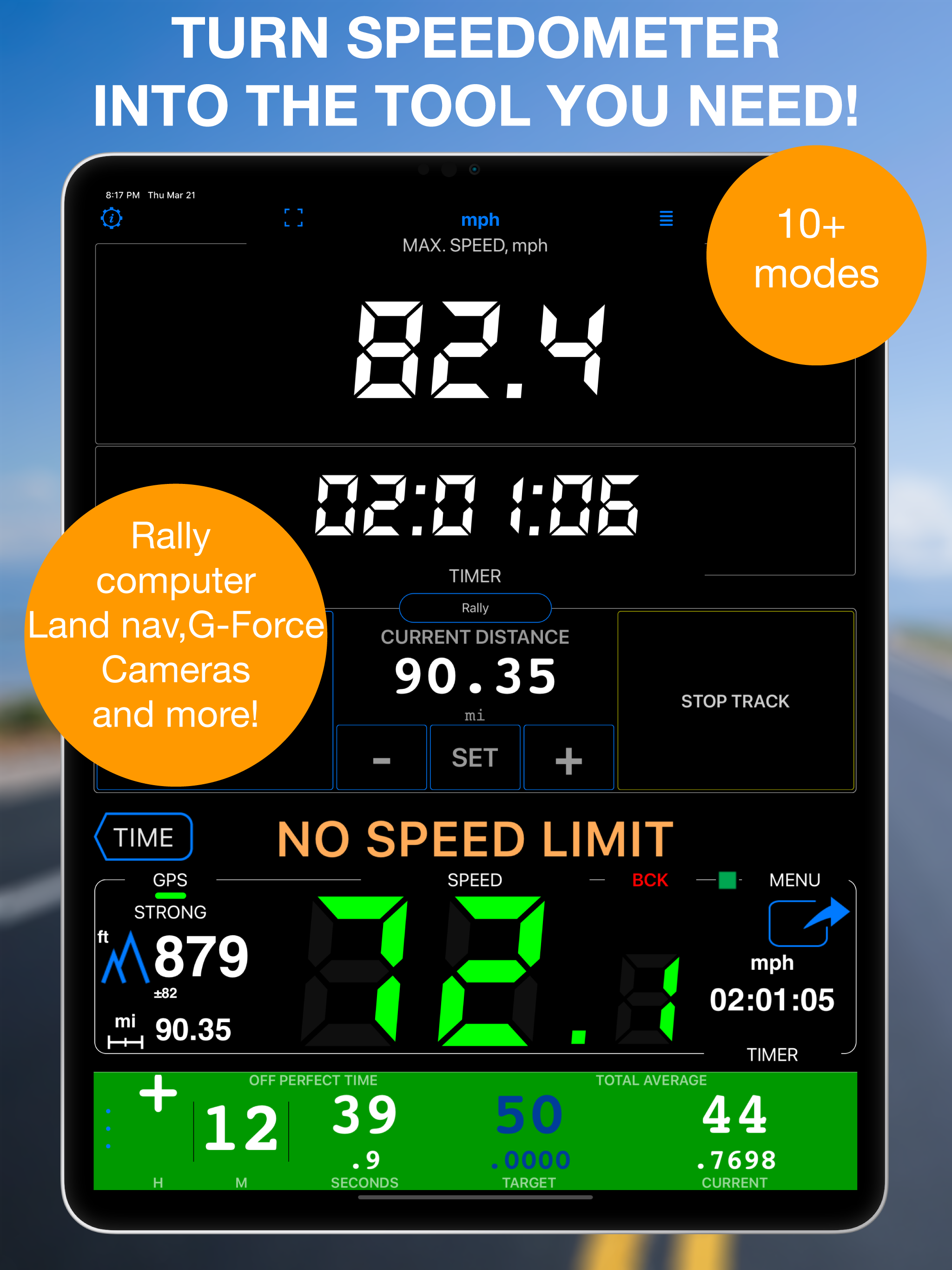 Speedometer 55 Pro. GPS kit.