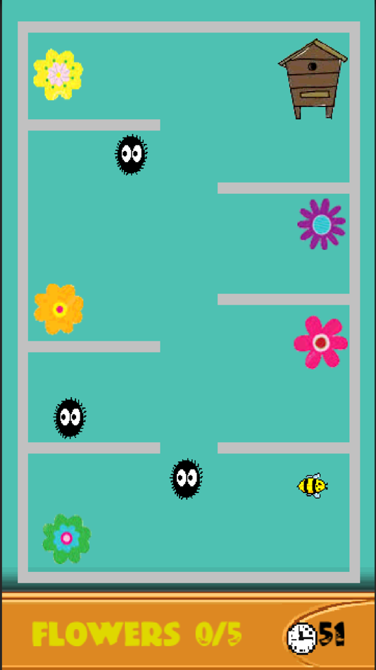#3. Bee game (iOS) 由: Arkadiusz Fryszkowski