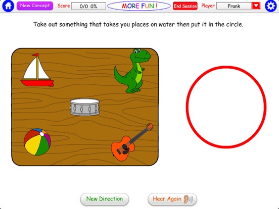 More Fun With Directions HD iPad screenshot 4 - Education app