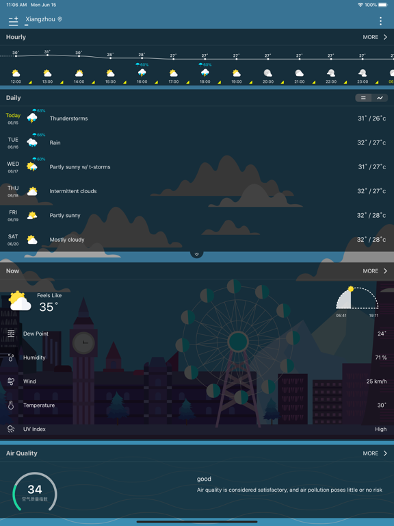 Screenshot #5 pour Weather - Live Weather & Radar