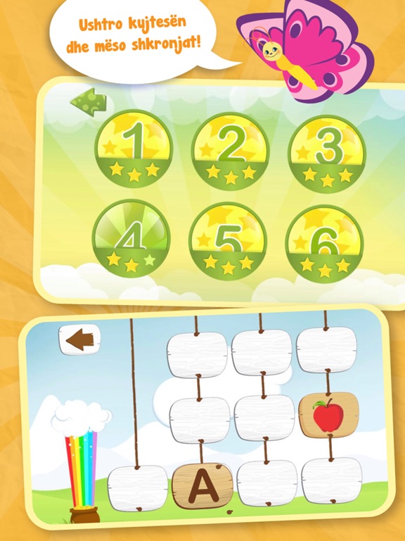 Alfabeti Shqip - Abetare iPad screenshot 5 - Education app