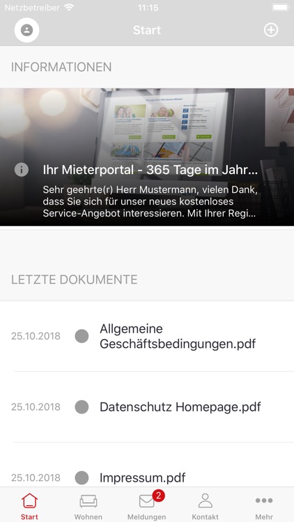 Mein FamKA - Mieterportal