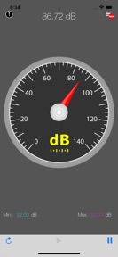 i Sound Level Meter screenshot