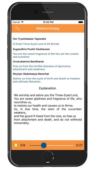 Shri Ram Sharnam iPhone screenshot 5 - Reference app