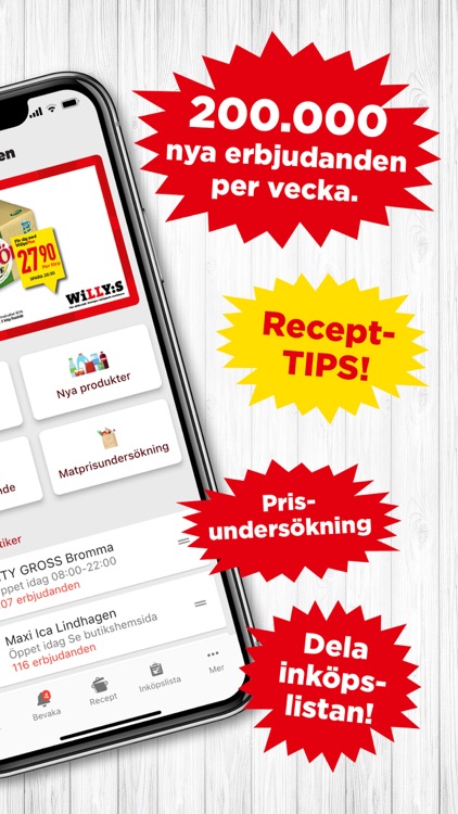 Matpriskollen-Extrapris&Recept