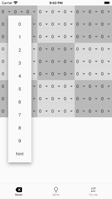 Screenshot #2 pour SudokuCracker
