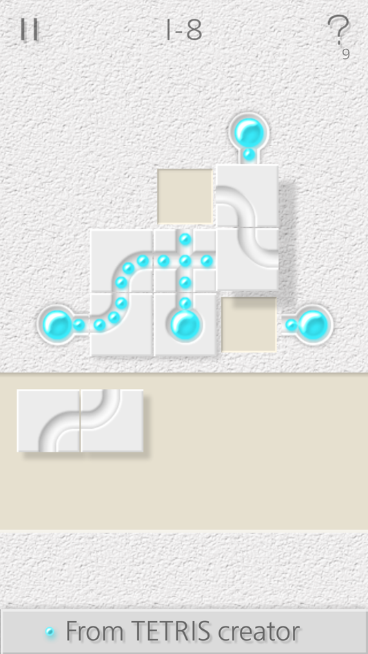 #1. Pipe It Puzzle Challenge (iOS) By: ANDREY NOVIKOV