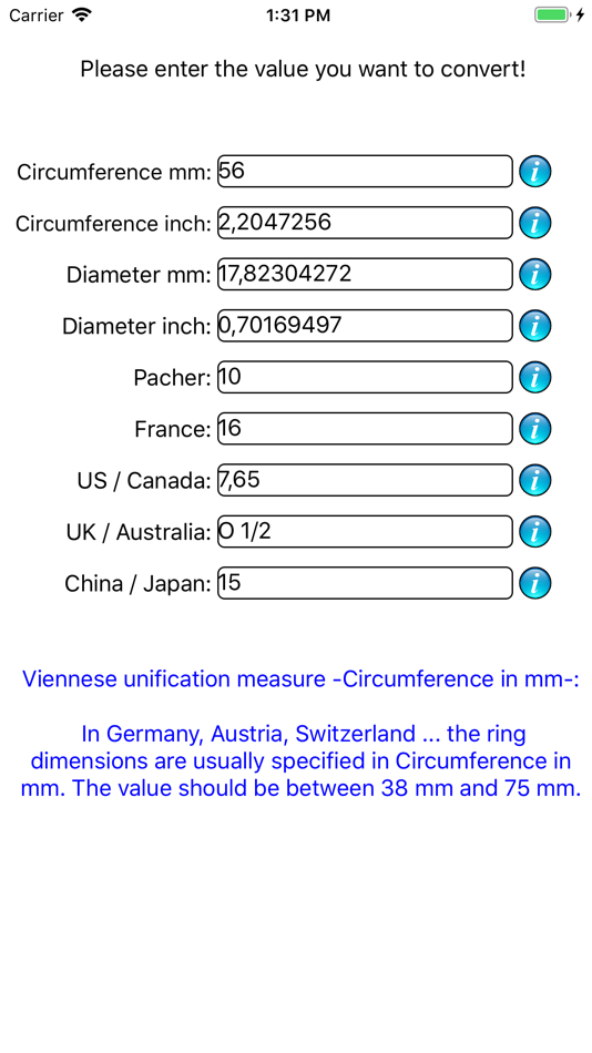 #4. Ring Sizing (iOS) 来自: Gerhard Lentschik