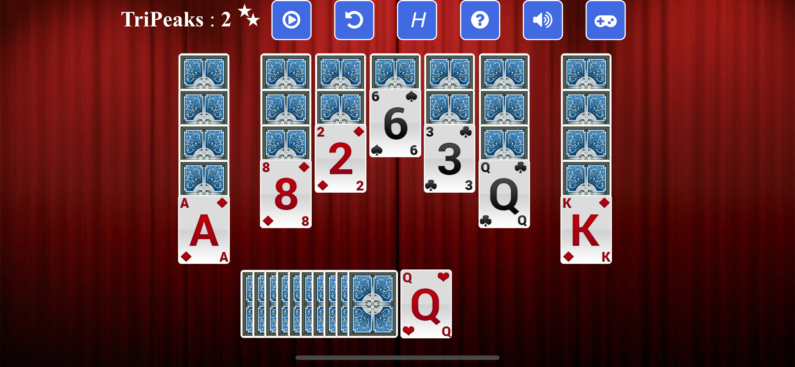 TriPeaks Solitaire + screenshot 4