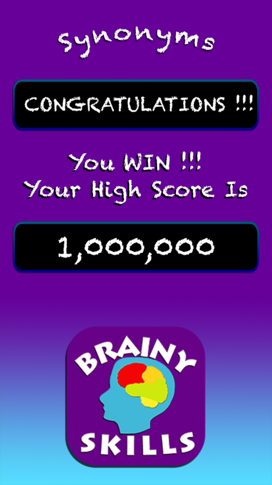 #8. Brainy Skills Synonym Antonym (iOS) 由: A Brainy Choice, Inc.