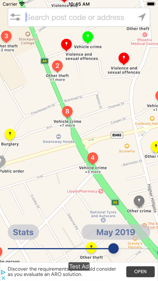 #1. Crime Map Watch UK (iOS) 由: John Benson