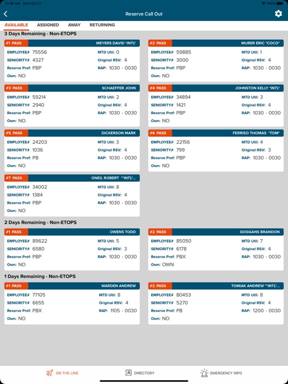 SWAPA iPad screenshot 4 - Business app