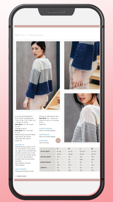 Inside Crochet Magazine Screenshot