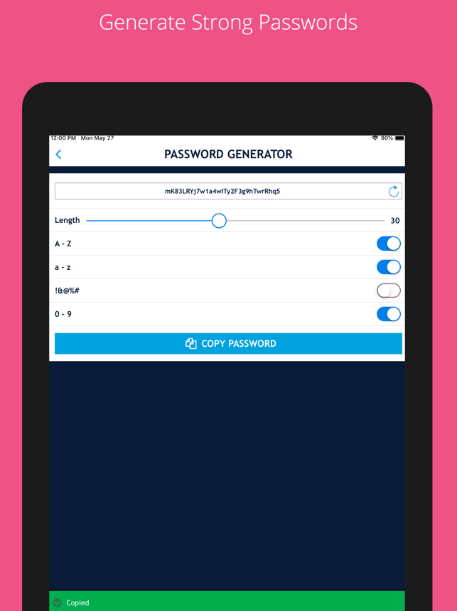 ‎Password Manager Authenticator Screenshot