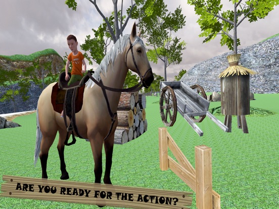 Stunts Horse Racing & Run Dash iPad screenshot