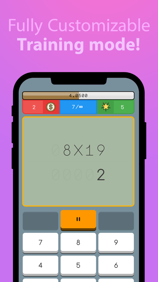 #3. Mental Math: Times Tables (iOS) 由: Yahia Salem