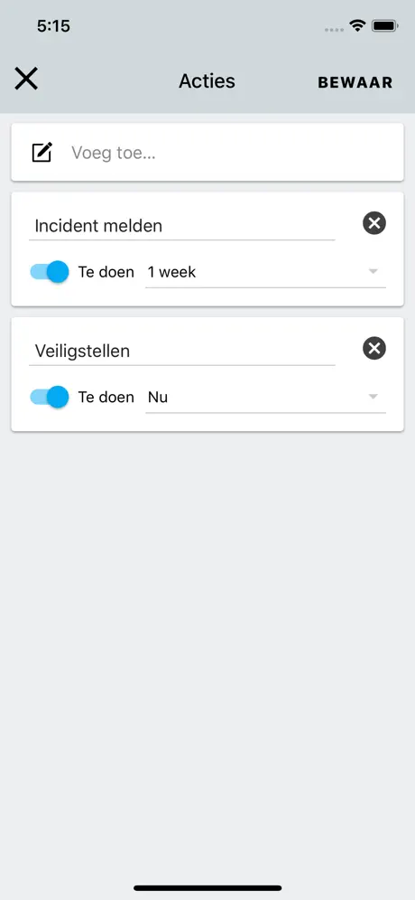Afwijkingen beheer
