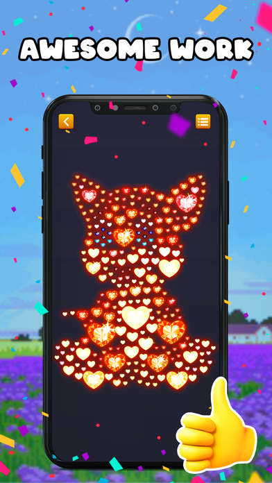 Screenshot #2 pour Diamond Art – Glitter Coloring