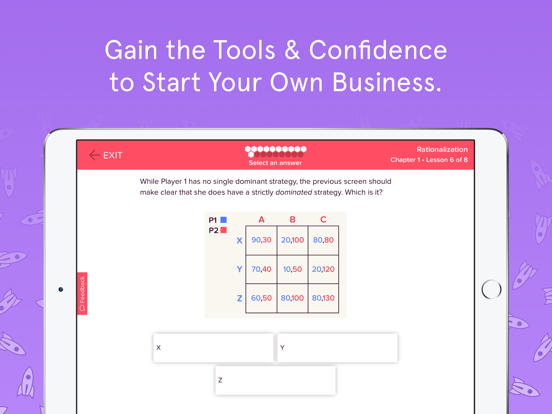 Quantic School of Business iPad screenshot 8 - Education app