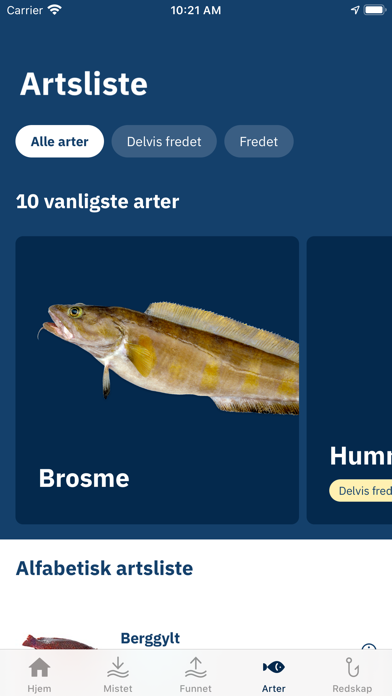 Screenshot #3 pour Fritidsfiskeappen