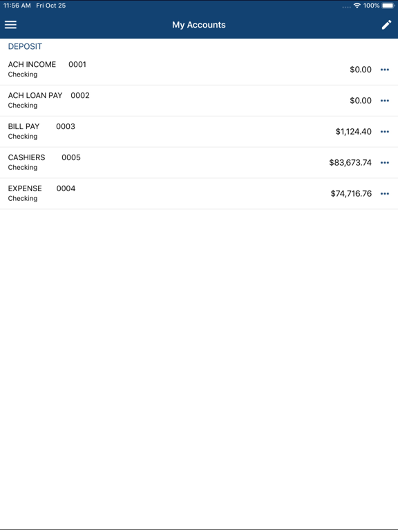 Screenshot #5 pour Bank of Vernon Mobile