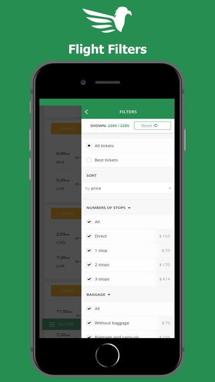 TripFalcon: Flights, Hotels