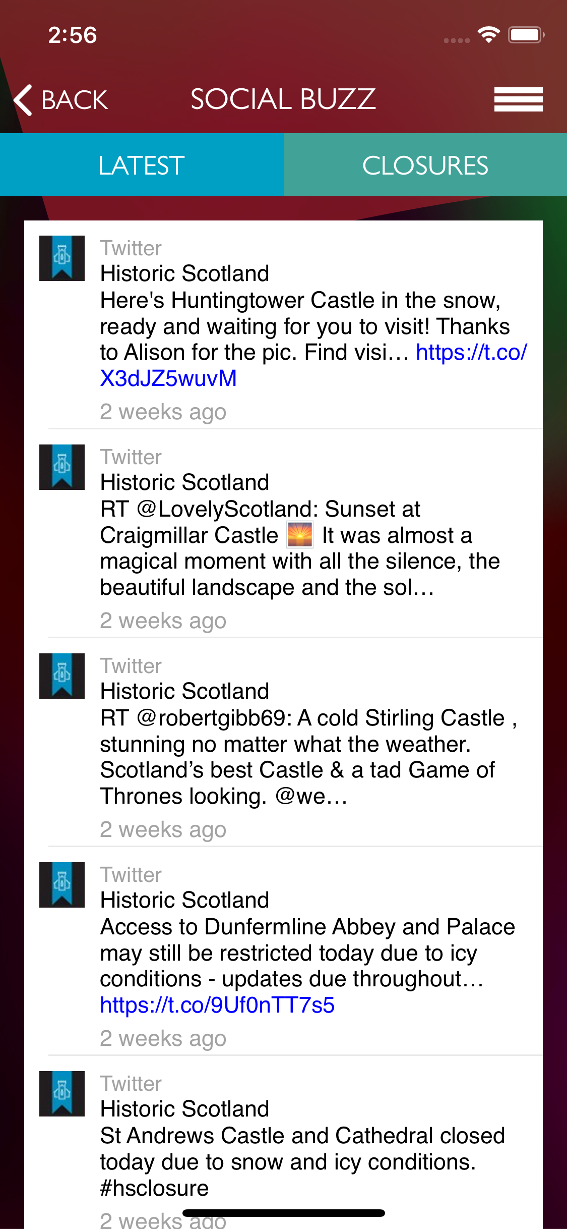 Historic Scotland screenshot 3