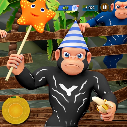 Rush Ape Legends: Tag and Run