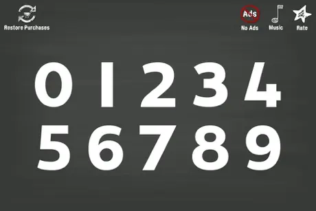 Trace Numbers • Kids Learning