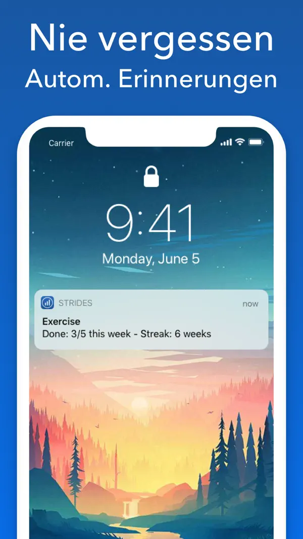 Strides: Ziele Erreichen Screenshot 5