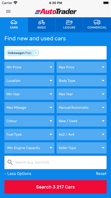 AutoTrader South Africa iPhone screenshot 3