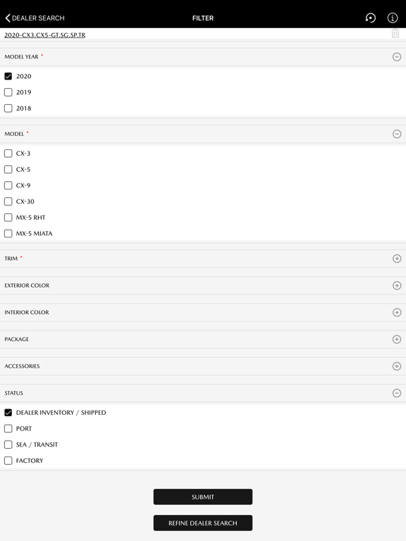 App screenshot